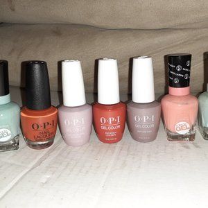 Opi 7 Pieces Pastels Nail Color Set Nice(!)